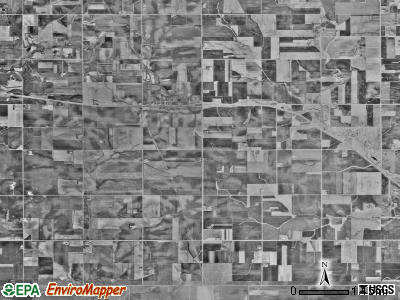 Lodi township, Minnesota satellite photo by USGS