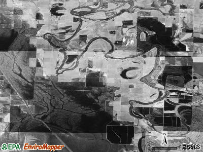 Barton township, Arkansas satellite photo by USGS