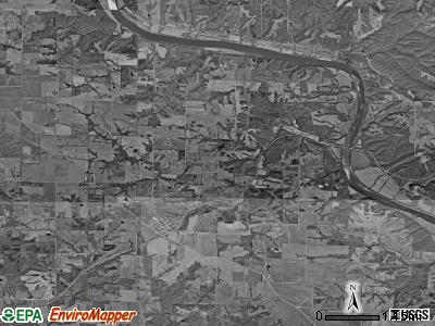 Sweet Home township, Missouri satellite photo by USGS