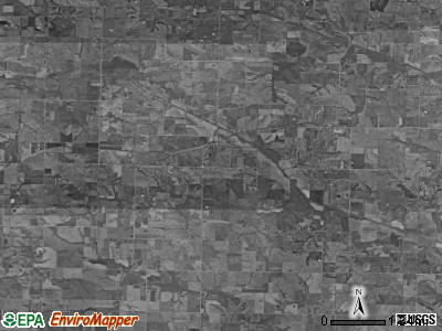 Thomson township, Missouri satellite photo by USGS