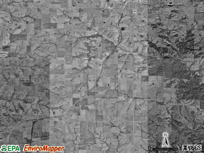 Wilson township, Missouri satellite photo by USGS