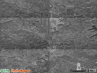Nineveh township, Missouri satellite photo by USGS