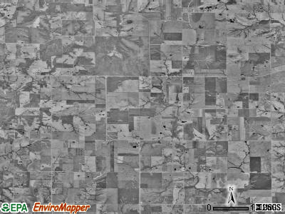 Sherman township, Missouri satellite photo by USGS
