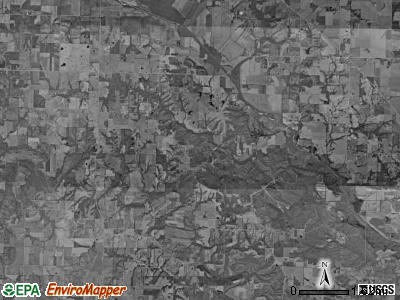 Reddish township, Missouri satellite photo by USGS