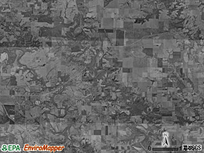 Dickerson township, Missouri satellite photo by USGS