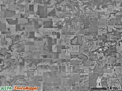 Lincoln township, Missouri satellite photo by USGS