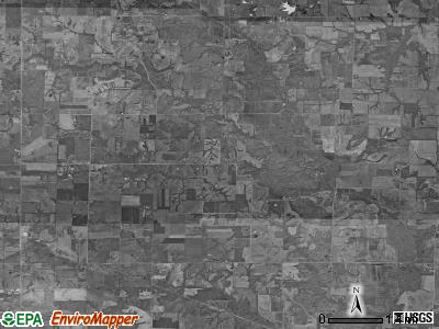 Bee Ridge township, Missouri satellite photo by USGS