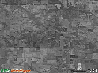 Jeddo township, Missouri satellite photo by USGS