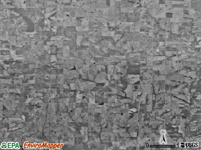 Grant township, Missouri satellite photo by USGS