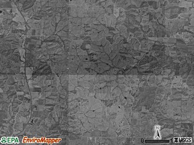 Drake township, Missouri satellite photo by USGS
