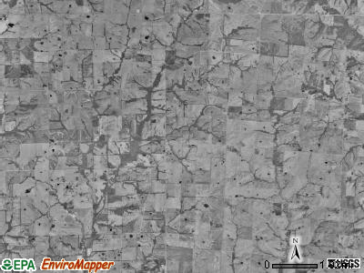 Enterprise township, Missouri satellite photo by USGS