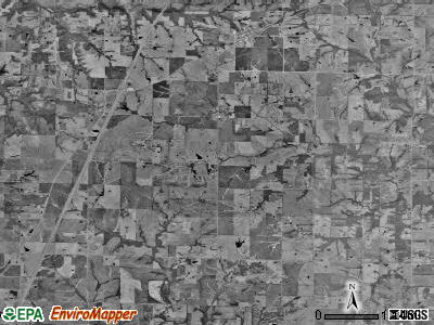 Colfax township, Missouri satellite photo by USGS