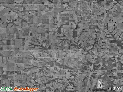 Shoal township, Missouri satellite photo by USGS