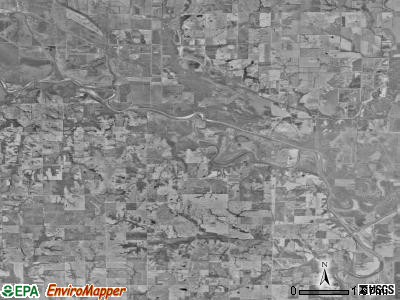 Grand River township, Missouri satellite photo by USGS