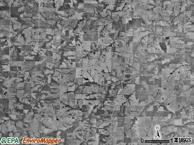 Mirabile township, Missouri satellite photo by USGS