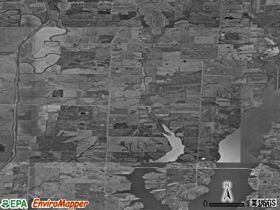 Morrow township, Missouri satellite photo by USGS