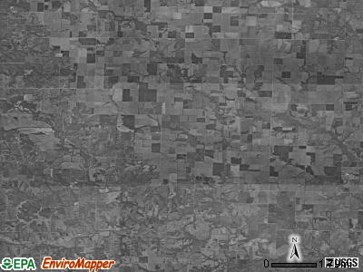 Woodlawn township, Missouri satellite photo by USGS