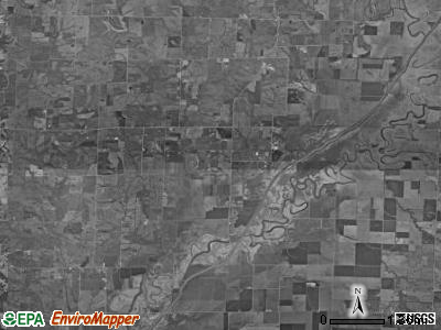 Cockrell township, Missouri satellite photo by USGS