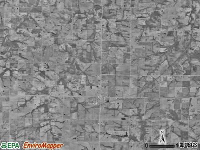 Grant township, Missouri satellite photo by USGS