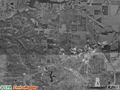 North Sugar Creek township, Missouri satellite photo by USGS