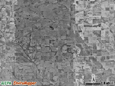 Prairie township, Missouri satellite photo by USGS