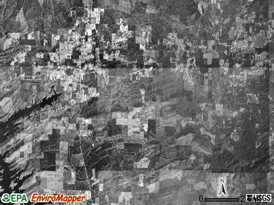 Antoine township, Arkansas satellite photo by USGS