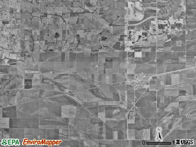 Egypt township, Missouri satellite photo by USGS