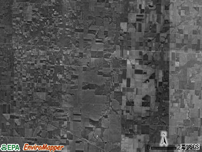 Saling township, Missouri satellite photo by USGS