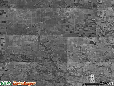 Cuivre township, Missouri satellite photo by USGS