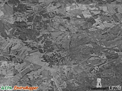 Prairieville township, Missouri satellite photo by USGS