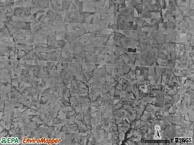 Elmwood township, Missouri satellite photo by USGS