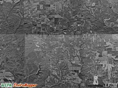 Snow Hill township, Missouri satellite photo by USGS