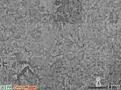 Sni-A-Bar township, Missouri satellite photo by USGS