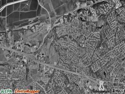 Zumbehl township, Missouri satellite photo by USGS