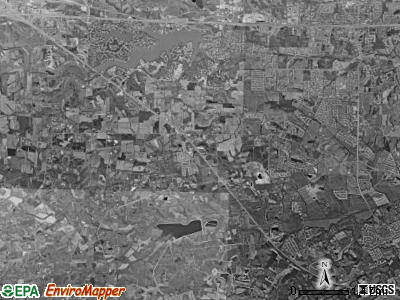 Dresden township, Missouri satellite photo by USGS