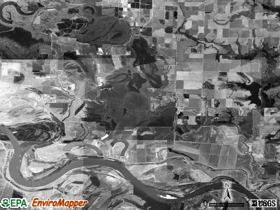 Villemont township, Arkansas satellite photo by USGS
