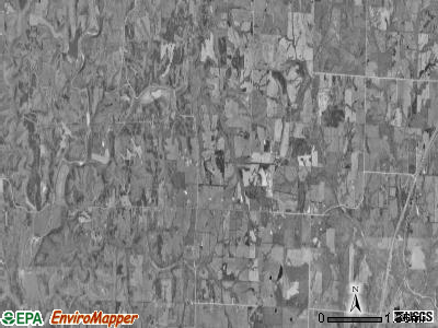 Guthrie township, Missouri satellite photo by USGS