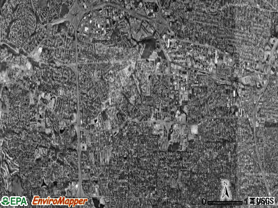 Creve Coeur township, Missouri satellite photo by USGS