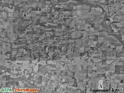 Bogard township, Missouri satellite photo by USGS