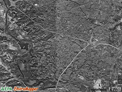 Tesson Ferry township, Missouri satellite photo by USGS