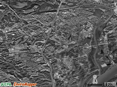Arnold township, Missouri satellite photo by USGS