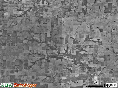 Spruce township, Missouri satellite photo by USGS