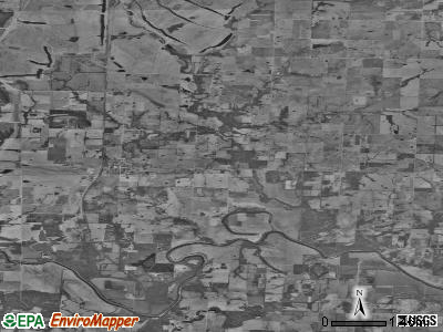 Homer township, Missouri satellite photo by USGS