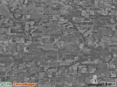 Metz township, Missouri satellite photo by USGS