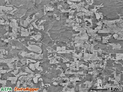 Norman township, Missouri satellite photo by USGS