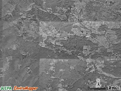Pendleton township, Missouri satellite photo by USGS