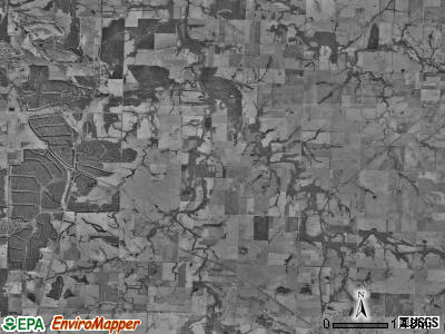 Leroy township, Missouri satellite photo by USGS