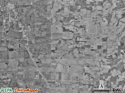 Southeast Marion township, Missouri satellite photo by USGS