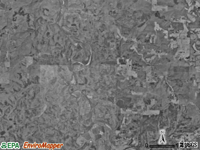 Boone township, Missouri satellite photo by USGS