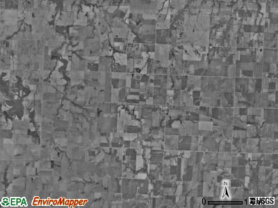Central township, Missouri satellite photo by USGS
